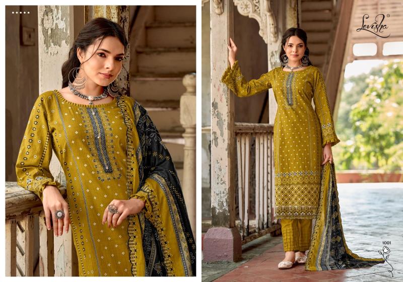 Levisha zubia pakistani style wholesale dress materials online